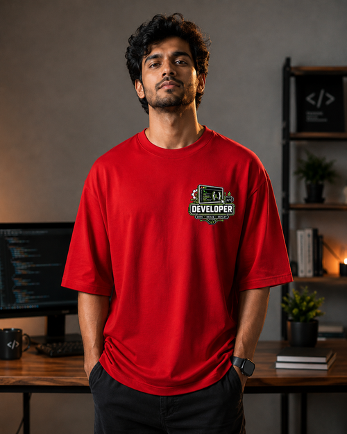 Developer Oversized T-Shirt | It Works on My Machine | SPR Originals