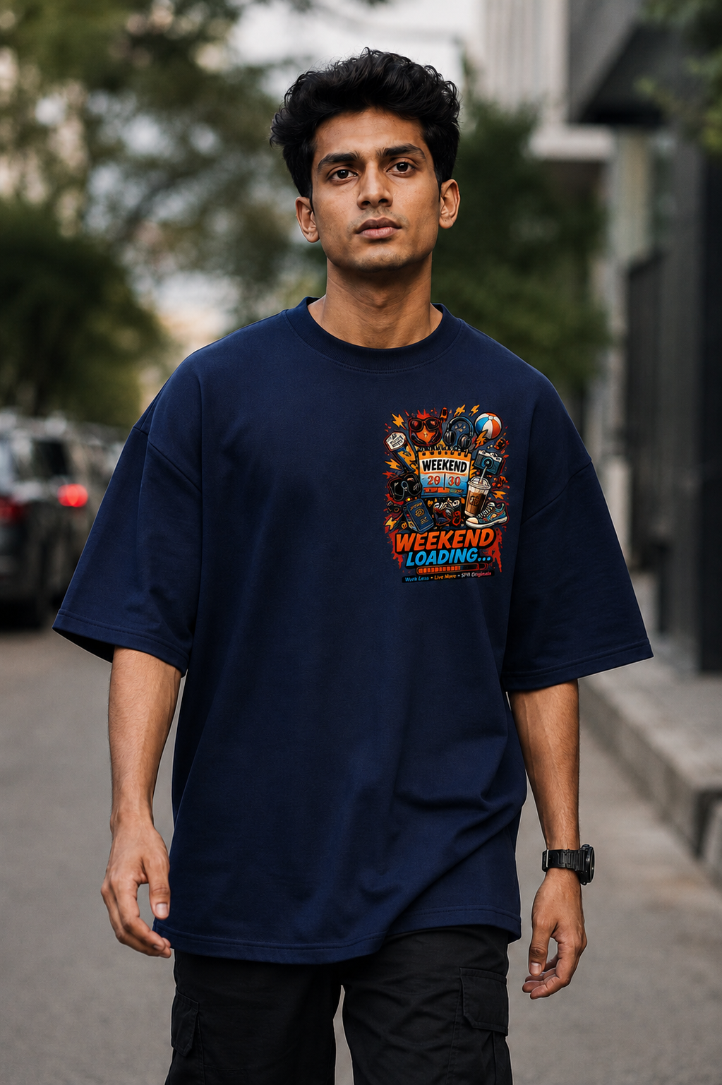 Weekend Loading Oversized T-Shirt | SPR Originals