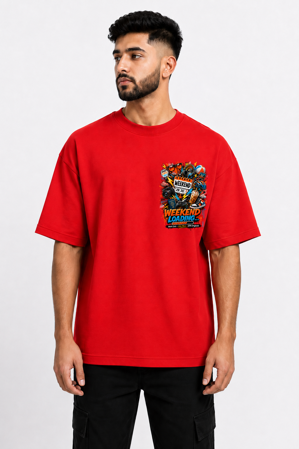 Weekend Loading Oversized T-Shirt | SPR Originals