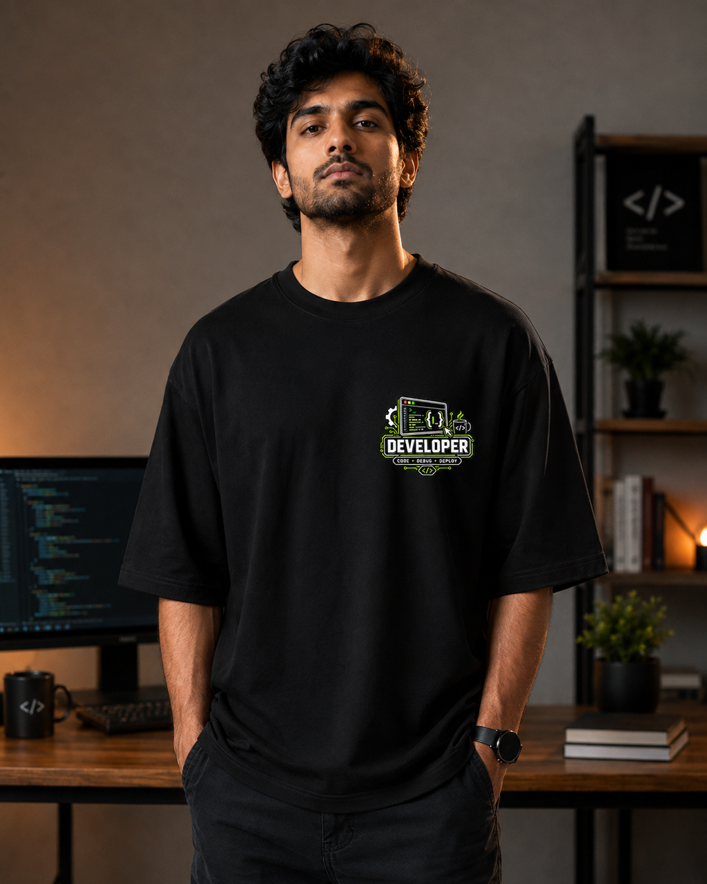 Developer Oversized T-Shirt | It Works on My Machine | SPR Originals